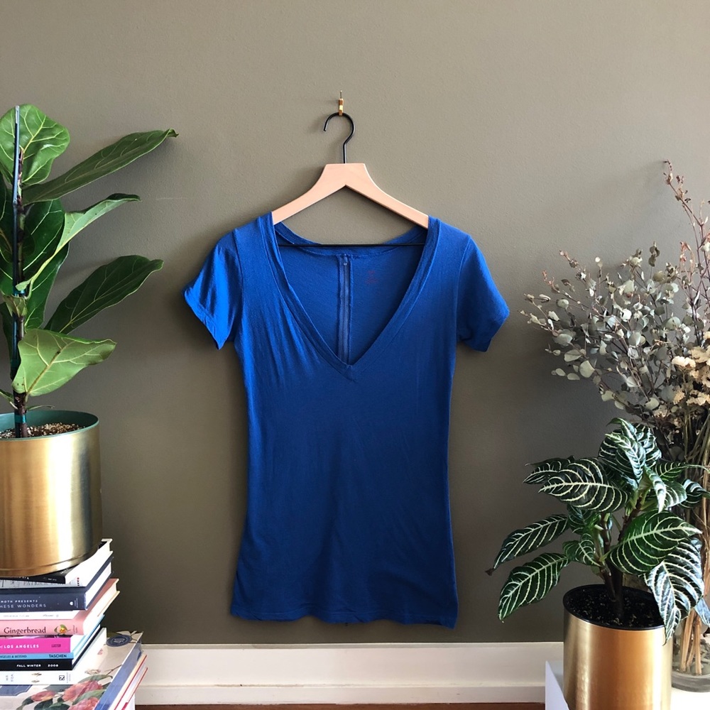 LNA Blue Short Sleeve Tee